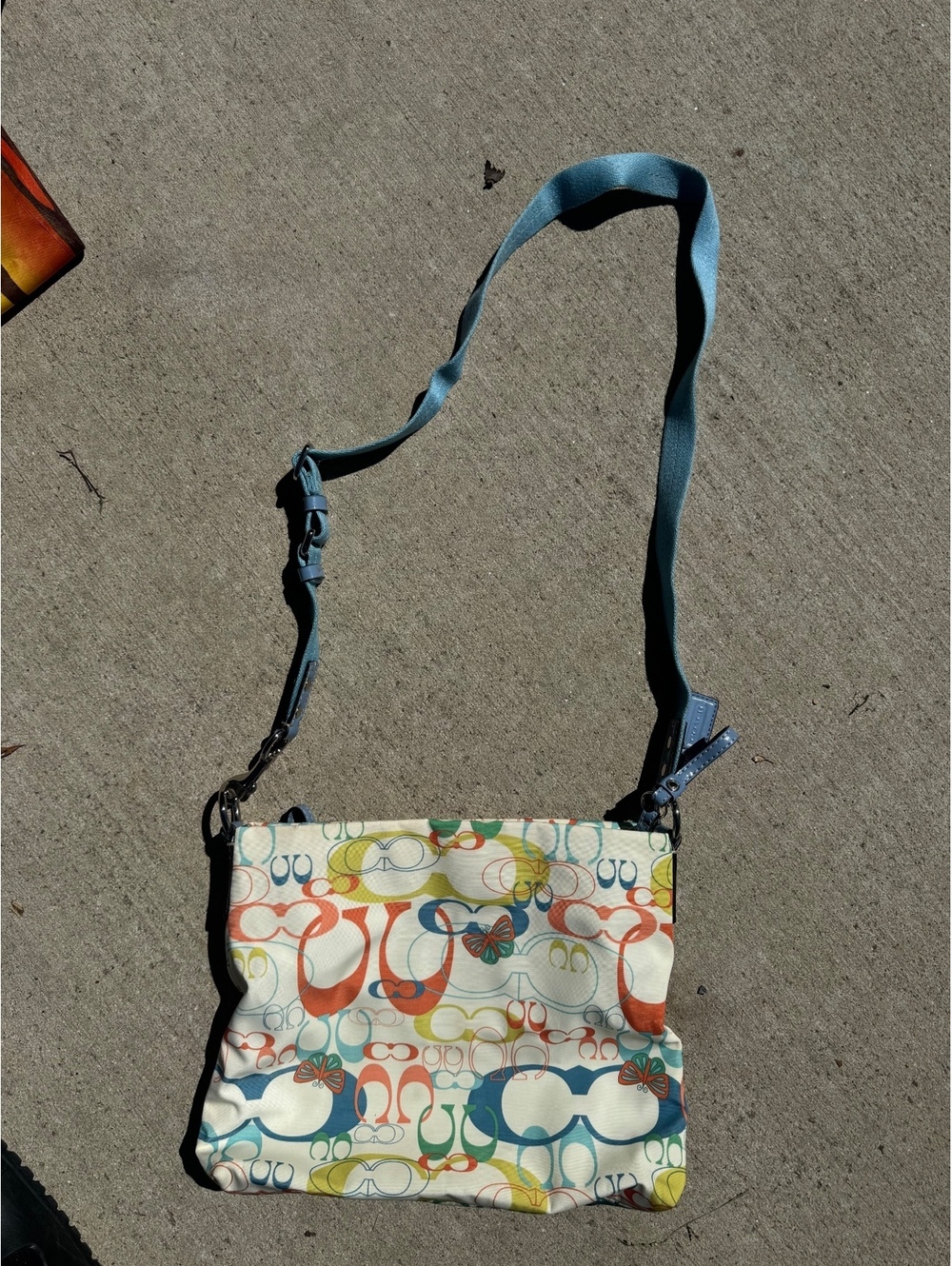 Coach Optic Crossbody Butterfly Purse